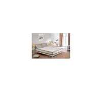 Moonia Matelas Slim Max Haute Durabilité Anti-acariens 90 X 190cm Blanc