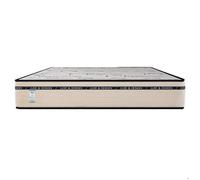Matelas 90x190 cm, BestLuxe, 24cm, mousse mémoire de forme, indépendance du couchage, face été/hiver