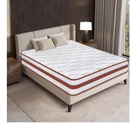 Matelas 90x190 cm - Ép 26 cm - Luxe - Ultra Respirante - Fermeté Moyenne - Matelas Mémoire de Forme - 10 Zones Soutien Parfait