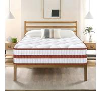 Matelas 90x190 cm Luxe - Épaisseur 24 cm - Mousse a Mémoire - Multi-Densité - Noyau à ressorts - Ultra Doux et Confortable - Haute Resilience - Mi-ferme - Respirante - Ergonomique Hypoallergénique