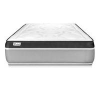 Matelas 90x190cm Vital Ergo Ressorts Ensachés + Mémoire De Forme Maxi Épaisseur 7 Zones De Confort