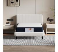 Matelas 90x190 cm TEENO - Matelas à ressorts mémoire de forme - 22 cm,Moelleux et Respirant