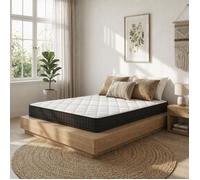 Matelas 90x190 | Mousse à mémoire de forme 16cm | Fermeté moyenne | Nuit douce et sans mouvement