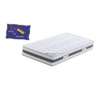Matelas 90x190 Mousse à Mémoire de Forme 50 Kg/m3 - TrèsFerme - 23 cm + Protège Matelas OFFERT King Memory King of Dreams G