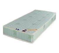 Matelas 90x190 Mousse Poli Lattex Indéformable - Hauteur 19 cm - Soutien Ferme + Protège Matelas OFFERT Luxe Aloe King of Dreams