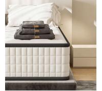 Matelas 90x190cm,Ensemble Complet Pour le Lit,épaisseur 22cm+Couette tissu respirable+Drap+Housse d'oreiller,STANEW