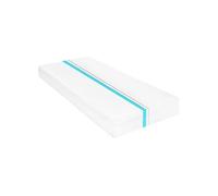 vidaXL Matelas 90x200 cm 7 zones Mousse PU epaisseur 16 cm H2 H3