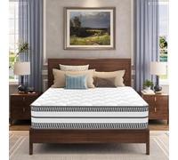 Matelas 90x200 cm - Épaisseur 25 cm Luxe Matelas - Extrêmement - Durable - Respirante - Fermeté Moyenne - Literie - Matelas Memoire De Forme - Noyau à ressort indépendant - Ergonomique - 7 Zones