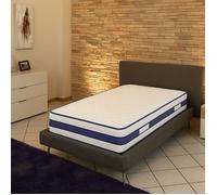 Matelas 90x200 cm Mousse Poli Lattex Indformable epaisseur 29 cm - Trs Ferme Oreiller Mmoire de Forme Protge Matelas 90 200