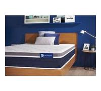 Actiflex Confort Matelas Ressorts Ensachés + Mémoire De Forme 90x200 Cm Maxi Épaisseur 7 Zones De Confort