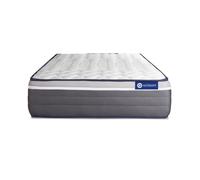 Matelas 90x200 cm Ressorts ensachés et Mémoire de forme - Actiflex Plus