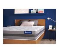 ACTISOM Matelas Ressorts ensachés et mémoire de forme 90x200 cm Maxi épaisseur 5 zones de confort