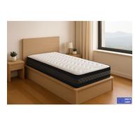 Matelas 90x200 Mousse HR ""Luxe Confort"" Extra Ferme | Double Face (Été/Hiver) | Soutien Équilibré, Parfait et Tonique | H20cm