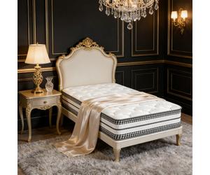 Matelas 90x200cm, Ép 26cm, Mousse à mémoire de forme, Réversible à Deux Faces, 8 zones Fermeté Moyenne, Ergonomique, Améliore le Sommeil, Antibactérien YIDATONG Matelas de luxe: Plongez dans l'ultime 