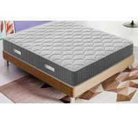 Matelas à 11 zones en gel à mémoire de forme SuperFresh : 140 x 200 / Hauteur 20 cm