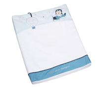 Matelas à langer 5x53x69cm en coton blanc