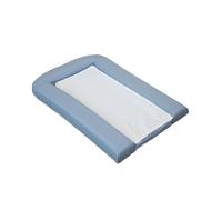 Matelas À Langer Avec 2 Éponges Amovibles Bleu TU