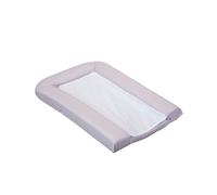 Domiva Matelas à langer – 2 éponges amovibles – Lilas 42 x 70 cm