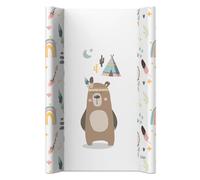 Matelas à langer avec rebords 70x50 cm - Kikido - Matelas à langer Bébé epais lavable dur - Universel et Imperméable - Teddy