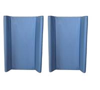 Matelas à langer avec rebords 70x50 cm - Lot de 2 - Indigo + Indigo - avec label de qualité OEKO-TEX standard 100