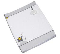 Matelas à langer en coton blanc - SAUTHON - Babyfan - Solide et doux - Robuste et stable - Déhoussable lavable blanc TU