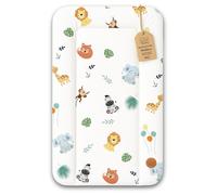 Matelas a langer bebe 70 x 50 cm Table à langer pour bébé avec plan Tapis imperméable facile à nettoyer Safari