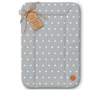 Matelas a langer bebe 70 x 50 cm Table à langer pour bébé avec plan Tapis imperméable facile à nettoyer Étoiles gris