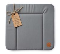 Revêtement essuyable et déperlant - protection pratique pour le change | Matelas à langer 75 x 72 cm pour commode lit et voyage - imperméable déperlant revêtement essuyable hygiénique pratique Gris