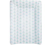 Babycalin Matelas à langer Luxe – Motif géométrique Bleu 50x70 cm