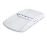Ingenuity Comfy Clean - Matelas à langer imperméable en mousse EVA, coussin facile à nettoyer avec sangle de sécurité et base antidérapante, compatible tables 79 x 43 cm, dès la naissance