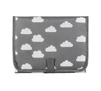 Matelas à langer de voyage - Matelas à langer de voyage | Matelas à langer pliable Miini avec oreiller, station à langer légère avec poche pour lingettes intelligentes, kit de voyage imperméable