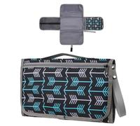 Matelas à langer de voyage, matelas à langer imperméable de voyage - Protecteur de lit de nuit, matelas à langer de voyage pliable pour urine et sueur