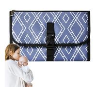 Matelas à langer de voyage, table à langer portable | Matelas à langer pliable et lavable Tapis à langer pour | Sac de voyage à langer lavable Tapis de voyage imperméable pour bamb