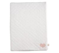 Matelas à langer + serviette éponge Petit Cœur (52 x 68 cm)