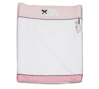 Sauthon Matelas à langer 6 x 68 x 52 cm en coton blanc