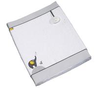 Matelas à langer en coton blanc - SAUTHON - Babyfan - Solide et doux - Robuste et stable - Déhoussable lavable blanc TU