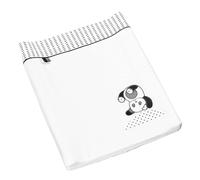 Sauthon Matelas à langer Chao Chao petit modèle Panda Baby déco Blanc Gris G