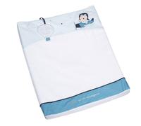 Matelas à langer 5x53x69cm en coton blanc