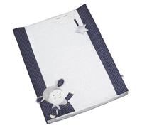 Sauthon Matelas à langer 6x68x52 cm en coton Bleu