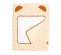 Sauthon Matelas à langer Orsino – double gaze de coton, serviette éponge (52 x 68 cm) Beige