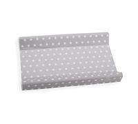 Matelas à langer en PVC 2 côtés, universel pour le changement de couche, taille 49 x 81 x 10 cm, fabriqué en Italie, Italbaby Starlette Grey