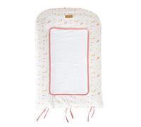 Matelas a langer et housse perroquet - Multicolore - 50 X 75 cm
