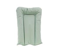 Tinéo Matelas à langer FLOCONS PVC imperméable 50x70 cm Bleu vert