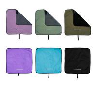 Matelas à langer imperméable pour l'extérieur - Compact, doux et résistant à l'eau - Avec sangle de transport - Pour sports nautiques et activités de plein air - 60 x 60 cm - Violet
