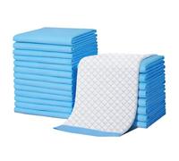 Matelas à langer jetables pour bébé, 100 pièces, 13x17.7, doux, à absorption rapide, non tissé, pour bébés, adultes et animaux domestiques