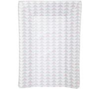 Matelas à langer luxe motifs géométriques rose/gris - babycalin Gris G