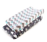 Matelas à langer - Matelas à langer | Housse de matelas à langer | Tapis à langer portable de qualité supérieure avec housse ultra douce | Ensemble de draps de table à langer pour bébés, filles et