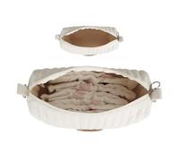 Matelas à langer - Modèle en forme de cube, pliable, compartiments avec poches, sac de transport durable pour et parents, accessoire durable pour maternité et clinique | Compact et