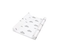 Matelas à langer motifs nuages gris
