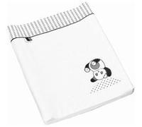 Matelas à langer petit modèle panda CHAO CHAO - SAUTHON Baby déco - Blanc Gris G
